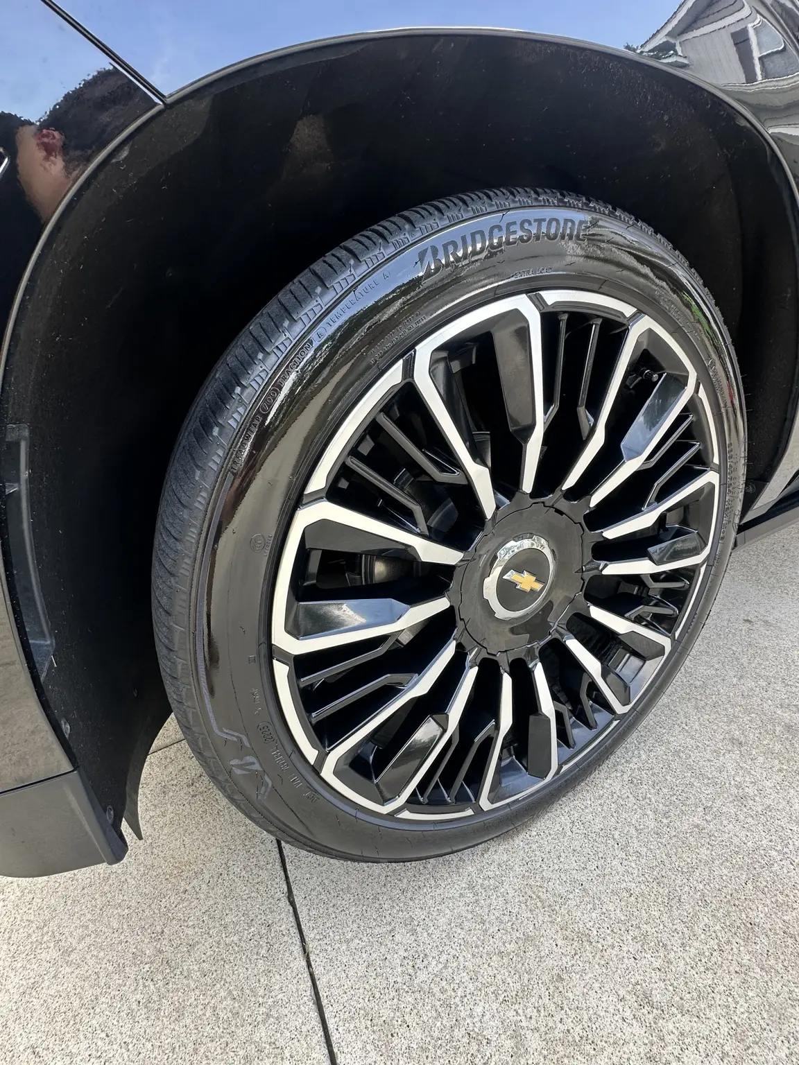 After — Wheel & Tire Detail